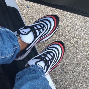 air max 97 ultra 17 black white habanero red